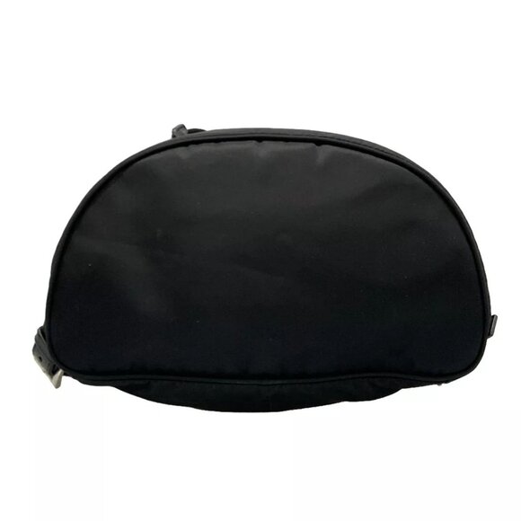 Auth PRADA - Black Nylon Leather Backpack - Picture 5 of 14